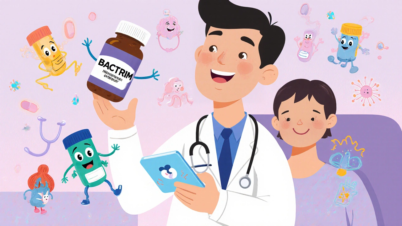 Compare Bactrim (Sulfamethoxazole and Trimethoprim) with Alternatives