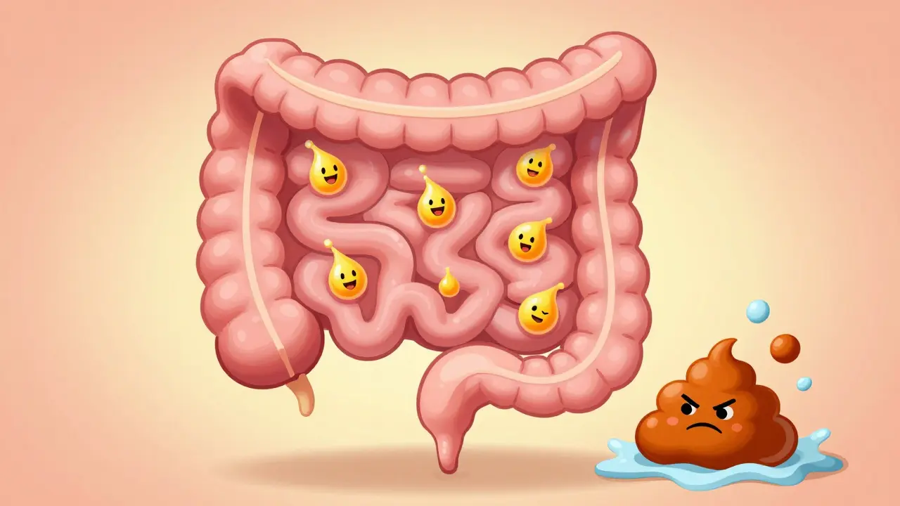 Bile Acid Diarrhea: How to Diagnose, Treat with Binders, and Manage with Diet